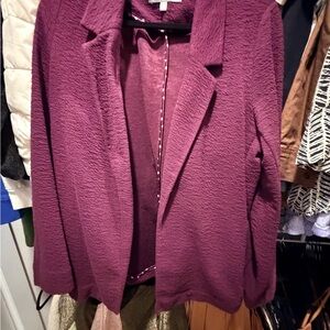 Chic Plum Blazer for Women